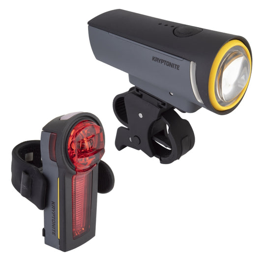 Kryptonite Incite X3 & XR Light Set Black Set