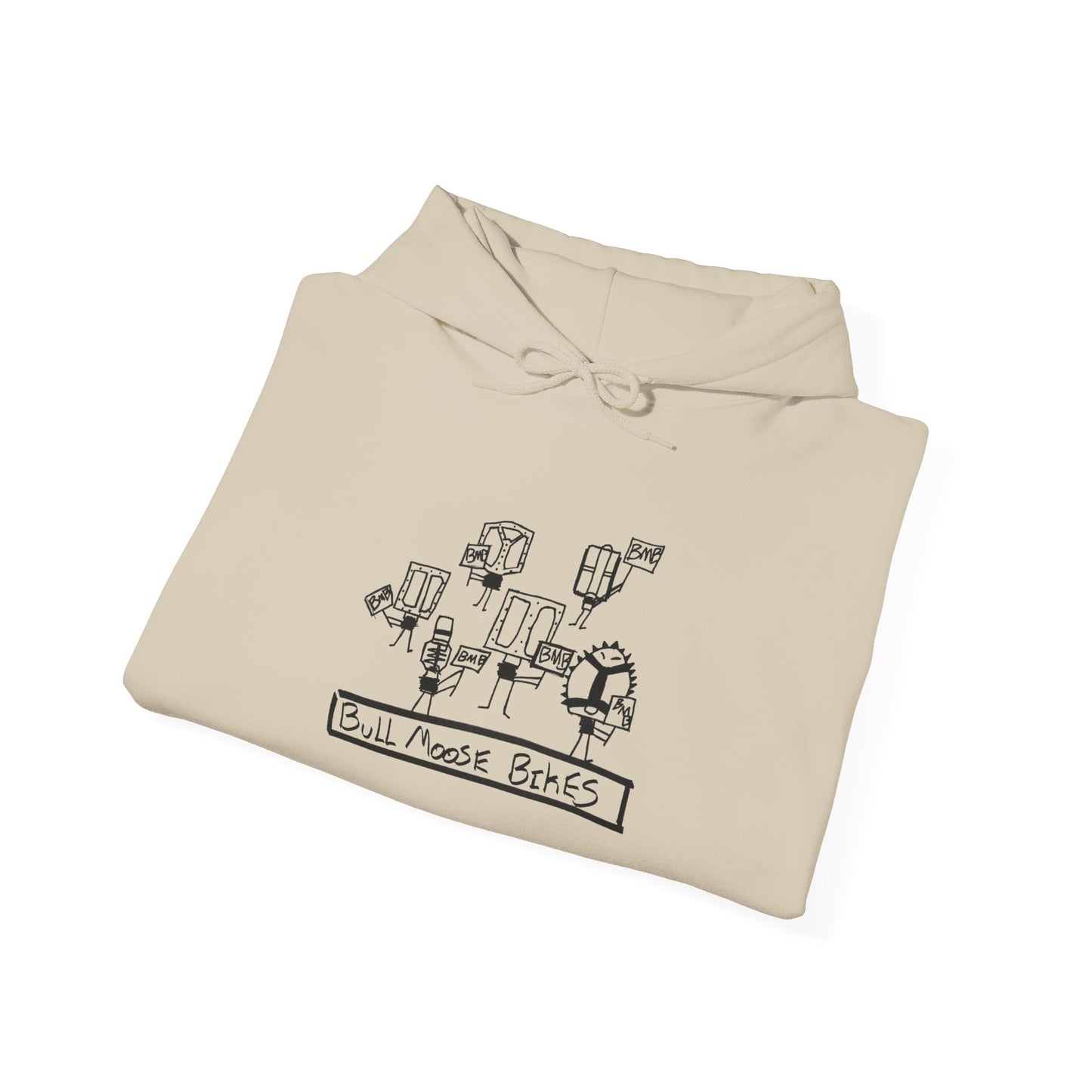 Unisex Hoodie | Pedal Strike | Bull Moose Bicycles