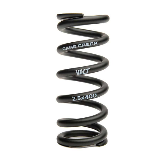 Cane Creek VALT Lightweight Steel Spring Coil Shock 2.50"/63mm x 400lbs BLK