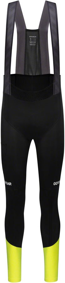 Gorewear Spinshift Thermo Bibs + - Black/Yellow Men's Large