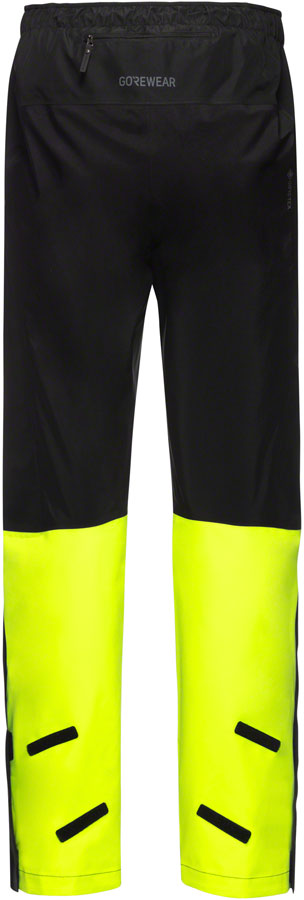 Gorewear Glidewheel Gore-Tex Pants - Black/Yellow Men's X-Large