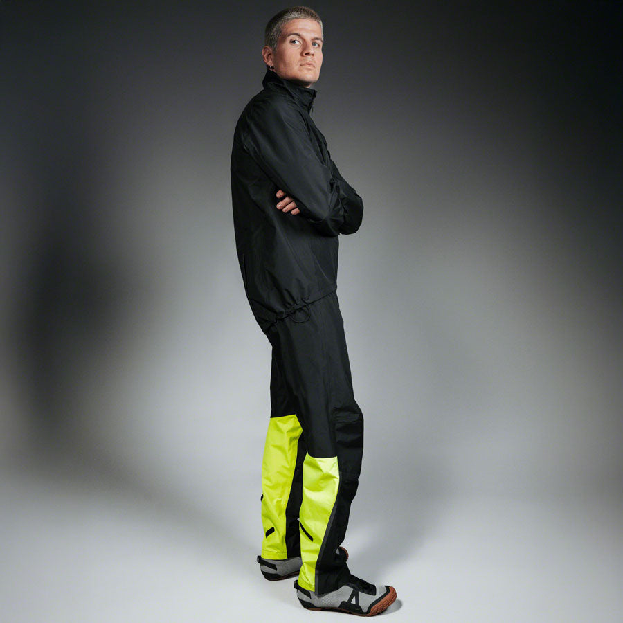 Gorewear Glidewheel Gore-Tex Pants - Black/Yellow Men's Small