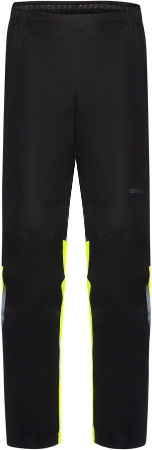 Gorewear Glidewheel Gore-Tex Pants - Black/Yellow Men's X-Large