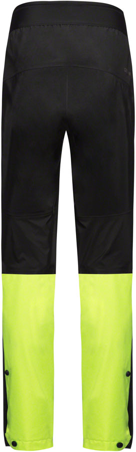 Gorewear Lupra Gore-Tex Pants - Black/Neon Yellow Women's Medium