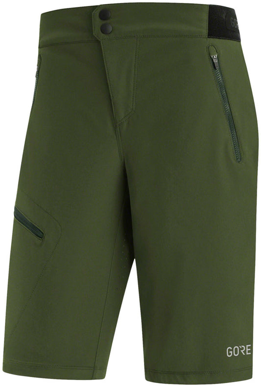 Gorewear C5 Shorts - Utility Green Women's Large