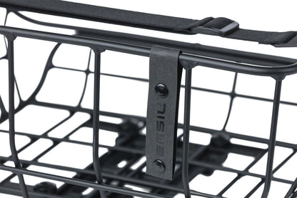 Basil Portland MIK Rear Basket - 25L Matte Black