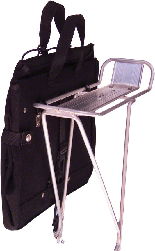 Banjo Brothers Minnehaha Canvas Grocery Pannier: Black Each