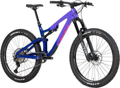 Salsa Rustler Carbon XT Bike - 27.5" Carbon Purple Fade Medium