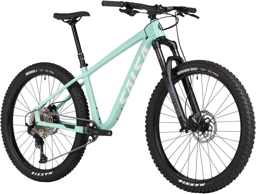 Salsa Timberjack SLX Bike - 27.5" Aluminum Mint Green X-Small