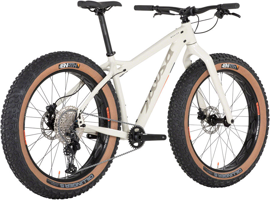 Salsa Mukluk Deore 11 Fat Tire Bike - 26" Aluminum Tan Large