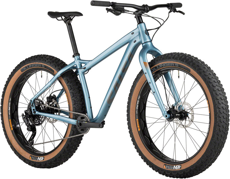 Salsa Heyday! Advent Fat Tire Bike - 26" Aluminum Blue X-Small