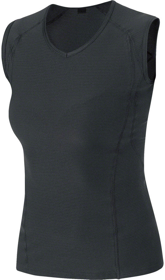 Gorewear M Base Layer Sleeveless Shirt - Black Women's X-Large