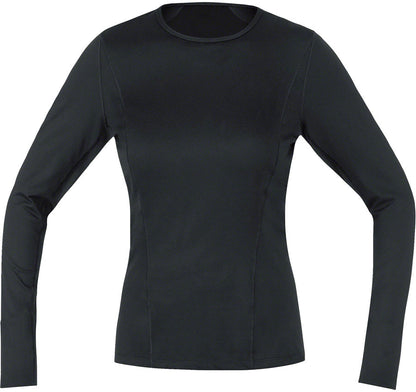 Gorewear Base Layer Thermo Long Sleeve Shirt - Black Women's Medium