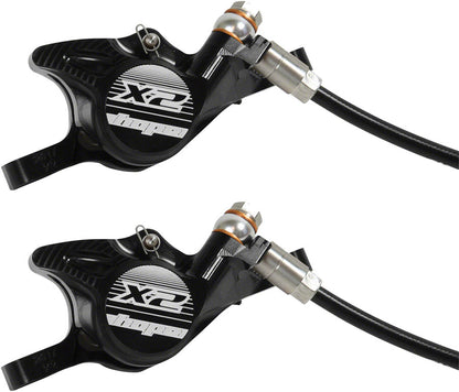 Hope Tech 3 X2 Duo Disc Brake Lever - Right Hand Front Rear Hydraulic Post Mount BLK