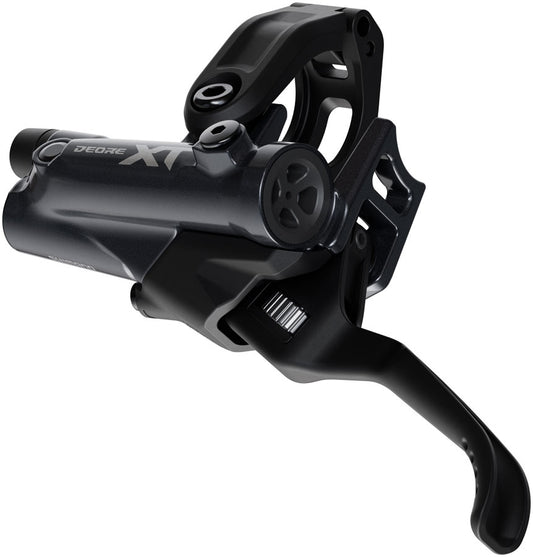 Shimano Deore XT BR-M8220 Disc Brake BL-M8200 Lever - Left/Front Post Mount 4-Piston Caliper SM-BH90-SBM Hose Fin Metal Pads BLK