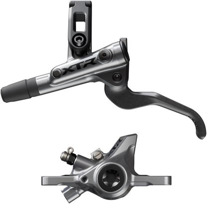 Shimano XTR M9200 XC Disc Brake Lever - Left/Front  Post Mount 2-Piston Caliper SM-BH90-SS Hose Metal Pads Gray