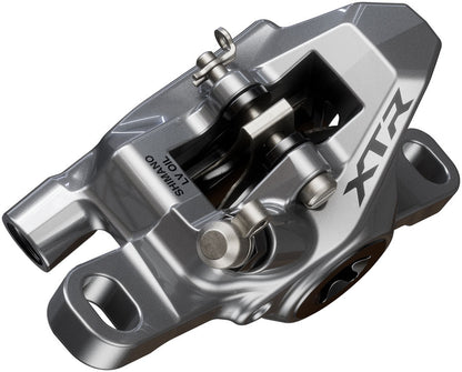Shimano XTR BR-M9200 XC Disc Brake Caliper - Front Rear Post Mount 2-Piston Includes K04TI Metal Pads