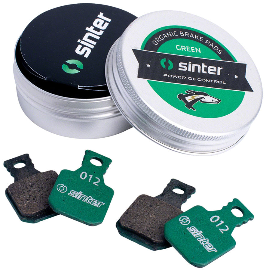 Sinter Green s2032 Compound Organic Disc Brake Pads - Magura Sinter Type 012 One Pair