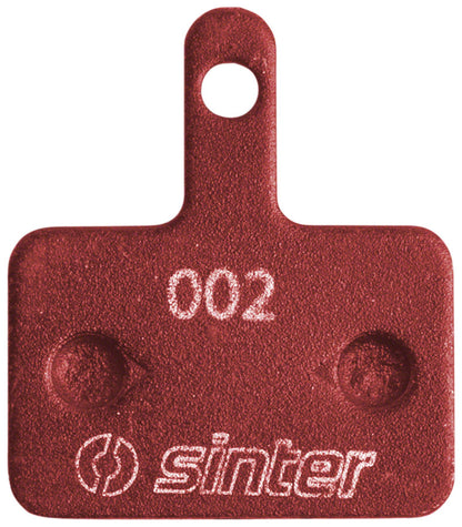 Sinter Red s514 Compound Organic Disc Brake Pads - Shimano B Type Sinter Type 002 One Pair