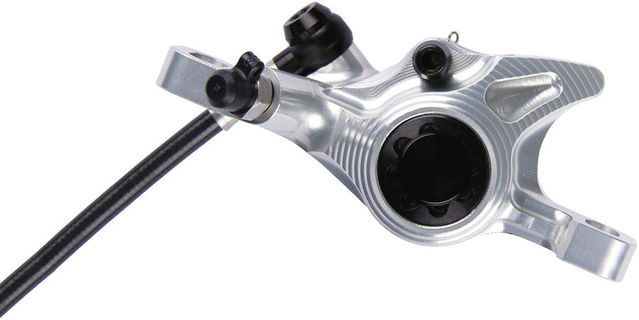 Hope XCR Pro X2 Disc Brake and Lever Set - Rear Hydraulic Post Mount Silver