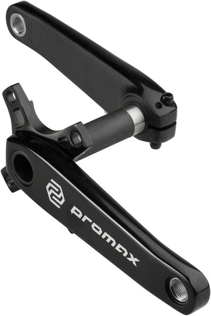 Promax HF-2 Crankset - 172.5mm 24mm Spindle 2-Piece Black