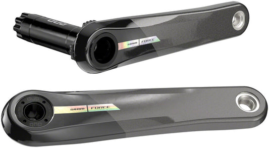 SRAM Force Wide Crank Arm Assembly - 170mm 12-Speed 8-Bolt Direct Mount DUB Spindle Interface Iridescent Gray D2
