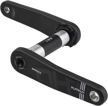 Samox Platinum DH-1 Carbon Crankset - 155mm 3-Bolt Direct Mount DUB Spindle BLK