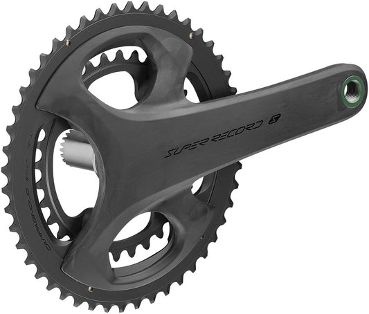 Campagnolo Super Record S Wireless Crankset - 165mm 12-Speed 52/36t Campy 121/88 Asym BCD Ultra Torque Spindle Carbon