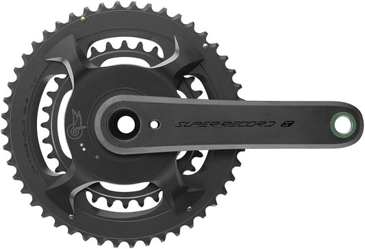 Campagnolo Super Record S Wireless Power Meter Crankset - 165mm 12-Speed 48/32t Campy 121/88 Asym BCD Ultra Torque Spindle Carbon