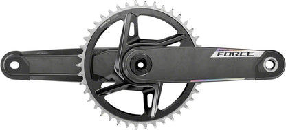 SRAM Force 1x XPLR Wide Crankset - 165mm 12/13-Speed 42t 8-Bolt Direct Mount DUB Spindle Carbon E1
