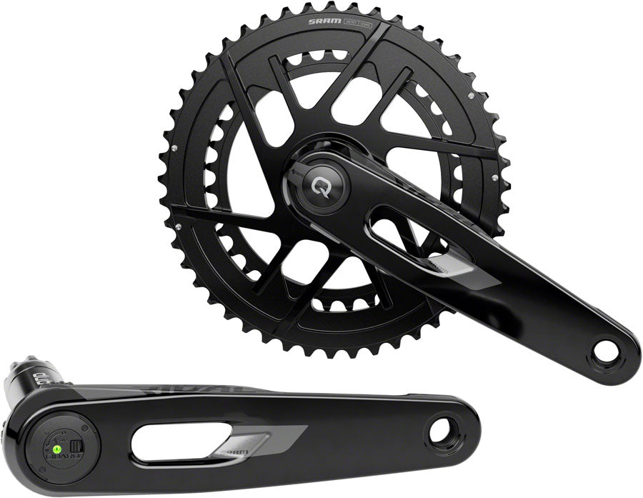 SRAM Rival AXS Power Meter Crankset - 165mm 12-Speed 48/35t 8-Bolt Direct Mount DUB PM Spindle BLK E1