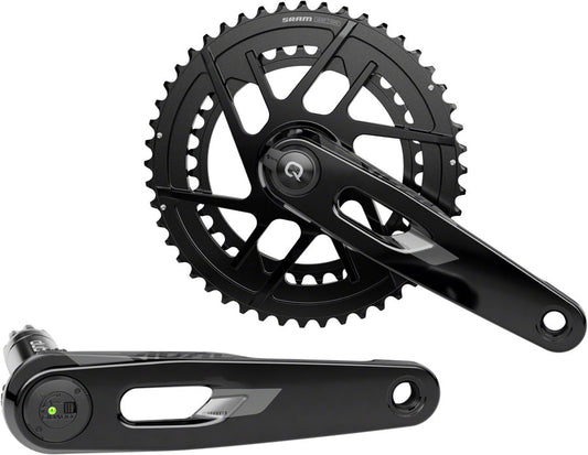 SRAM Rival AXS Power Meter Crankset - 165mm 12-Speed 48/35t 8-Bolt Direct Mount DUB PM Spindle BLK E1