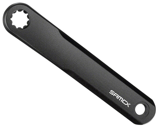 Samox E3 BR Ebike Crank Arm Set - 155mm Specialized w/BROSE ISIS Spindle 0mm offset Right / 5mm offset Left BLK