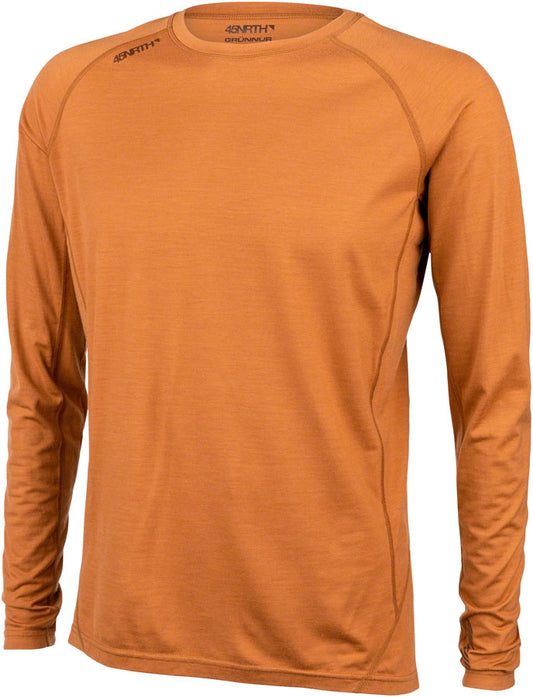 45NRTH Grunnur Wool Base Layer - Men's Cedar Sunrise Medium