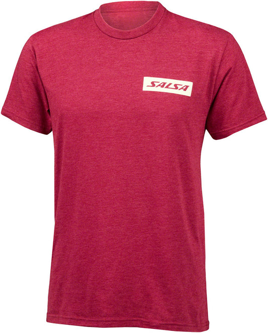 Salsa Logo Short Sleeve T-Shirt - Unisex Red 3X-Large