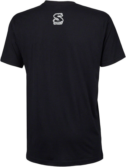 Surly Famous Last Words Short Sleeve T-Shirt - Unisex Black Medium