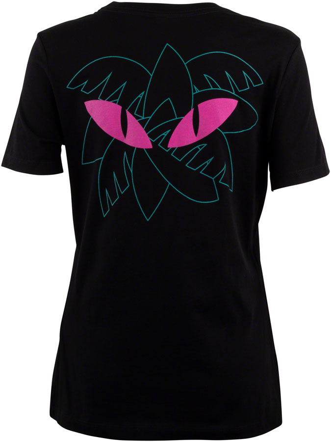 All-City Night Claw Womens T-Shirt - Black Blue/ Green Magenta Large