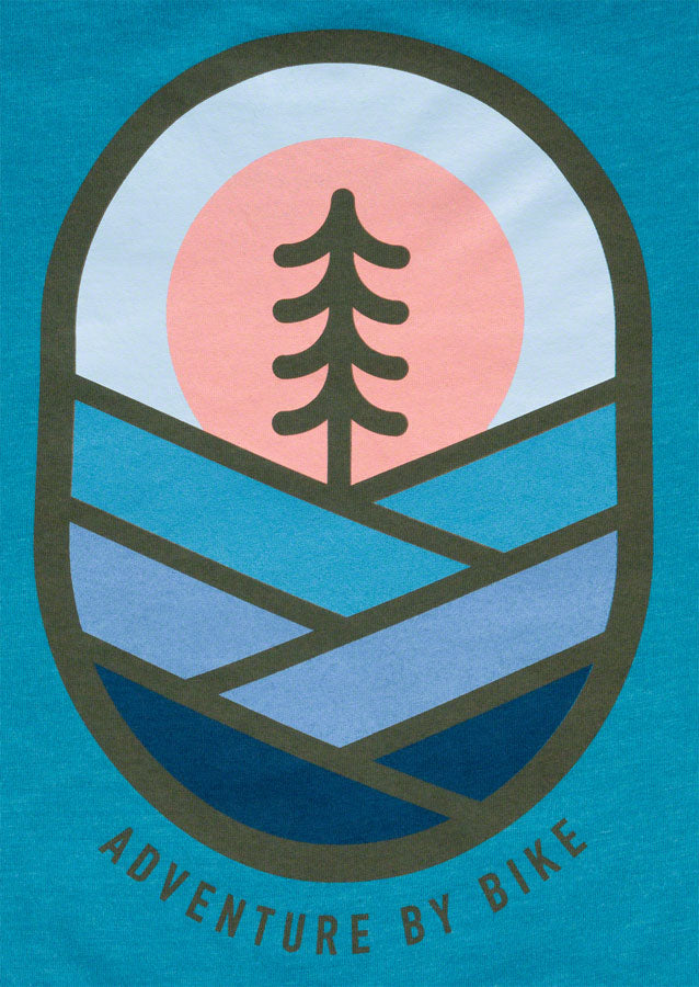 Salsa Lone Pine Men's T-Shirt - Teal Small