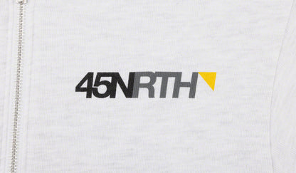 45NRTH Winter Wonder Zip Up Hoodie - Unisex Ash Small