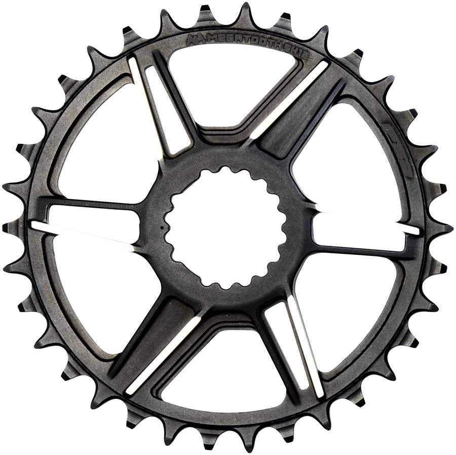 Full Speed Ahead Gradient Direct Mount SH12 Chainring - 36t FSA Direct Mount Compatible Shimano 12-Speed Hyperglide+ BLK
