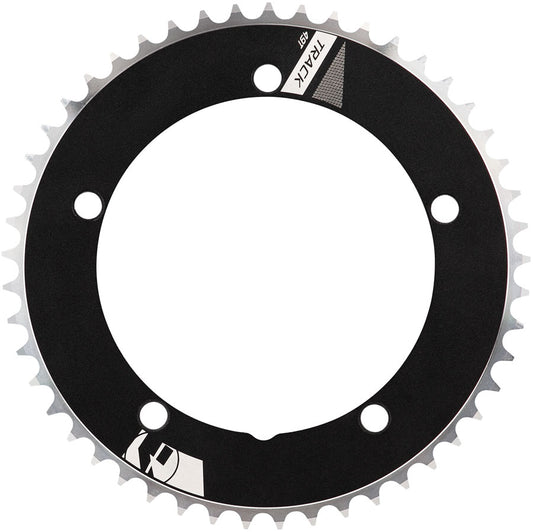 Vision NS Track Chainring 1x 55T Tooth Count 144BCD 5-Bolt Pattern 1/8" Chain Width – BLK