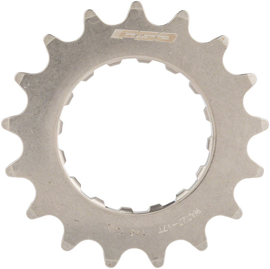 Full Speed Ahead WA323 eBike Sprocket GEN 2 Bosch - 17t 2.5mm Offset Stainless Steel Polished Silver