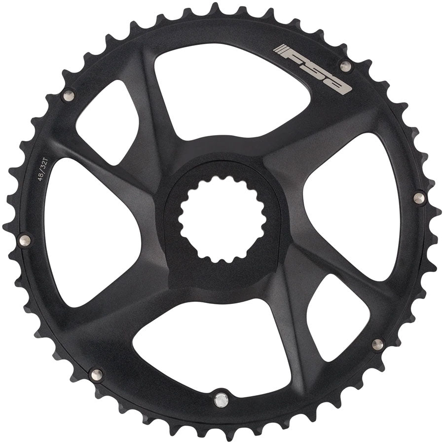 FSA SL-K Advanced Chainring 1x 46T Tooth Count Direct Mount Interface 11-Speed Compatible – BLK