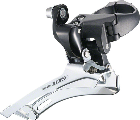 Shimano 105 FD-5700 Front Derailleur - 2x10-Speed 34.9mm Clamp Black