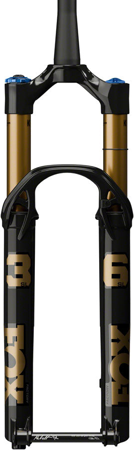 FOX 36 SL Factory Suspension Fork - 29" 130 mm 15 x 110 mm Kabolt SL 44mm Offset GRIP X Damper Shiny BLK