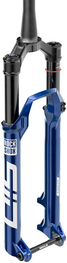 RockShox SID Ultimate Race Day 2 Suspension Fork - 29" 120 mm 15 x 110 mm 44 mm Offset Blue Crush 2P Remote D1