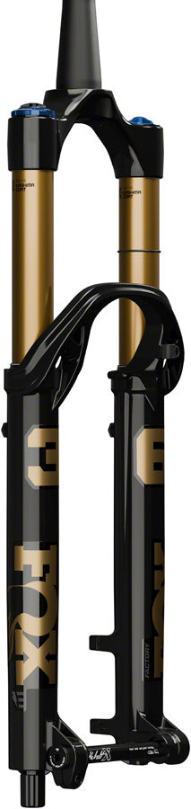 FOX 36 E-Optimized Factory Suspension Fork - 29" 160 mm 15 x 110 mm Kabolt-X 44mm Offset GRIP X2 Damper 58HT No ABS Shiny BLK