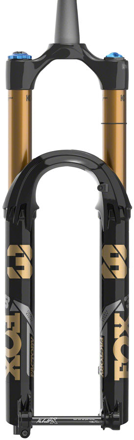 FOX 38 Factory Suspension Fork - 27.5" 170 mm 15 x 110 mm Kabolt-X 44mm Offset GRIP X2 Damper 58HT Shiny BLK