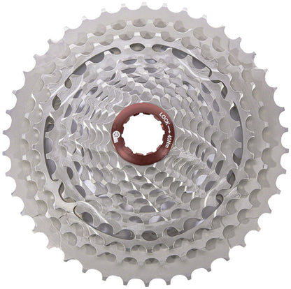 Prestacycle UniBlock PRO Gravel Cassette - 11-Speed For HG 11 Freehub 11-42 Silver