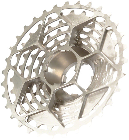 Prestacycle UniBlock PRO Cassette - 12-Speed For Campagnolo 9-12 Speed Freehub 11-34t Silver
